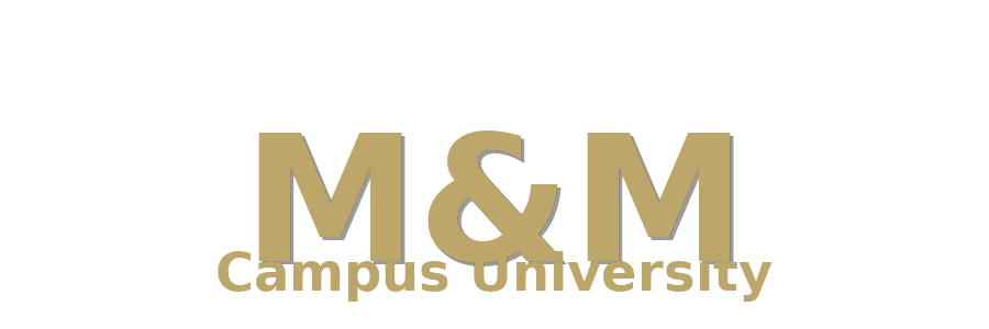 M&M Campus University logo